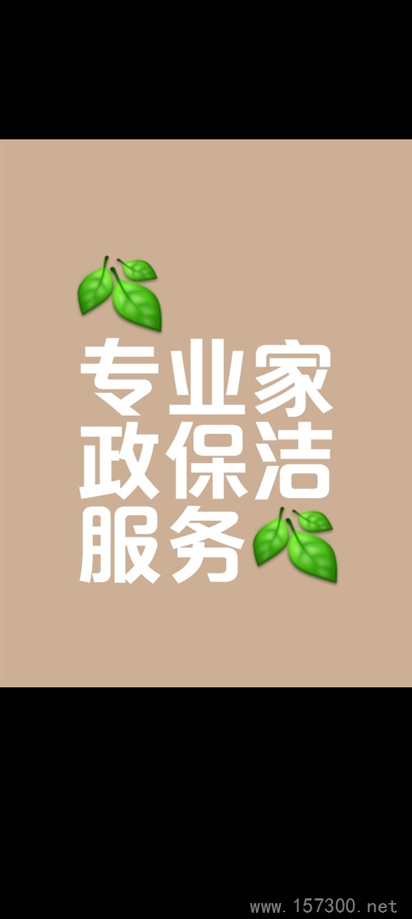     专业家政保洁